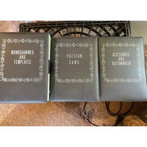 Sears Kenmore Vintage Monogram Templates, Accessories/Buttonholer, Pattern Cams
